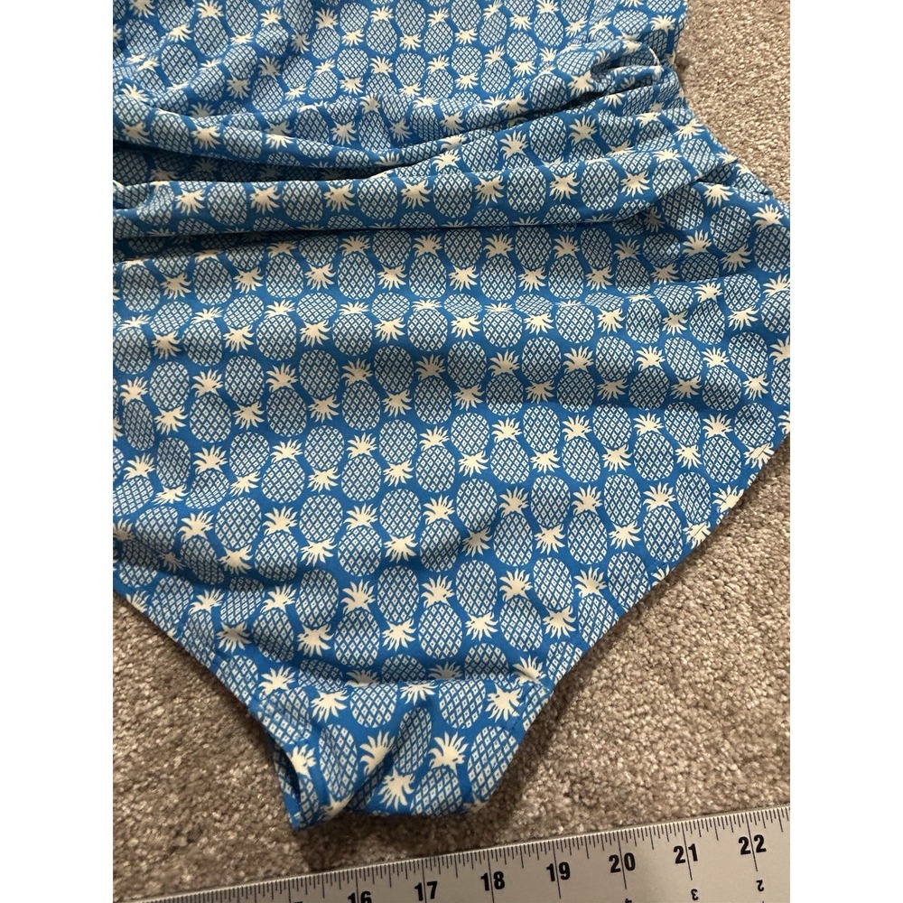 Boden Set Of 2 US 20-22 Long Swimsuits - Lemons & Pineapples Excellent Condition - Picture 15 of 16